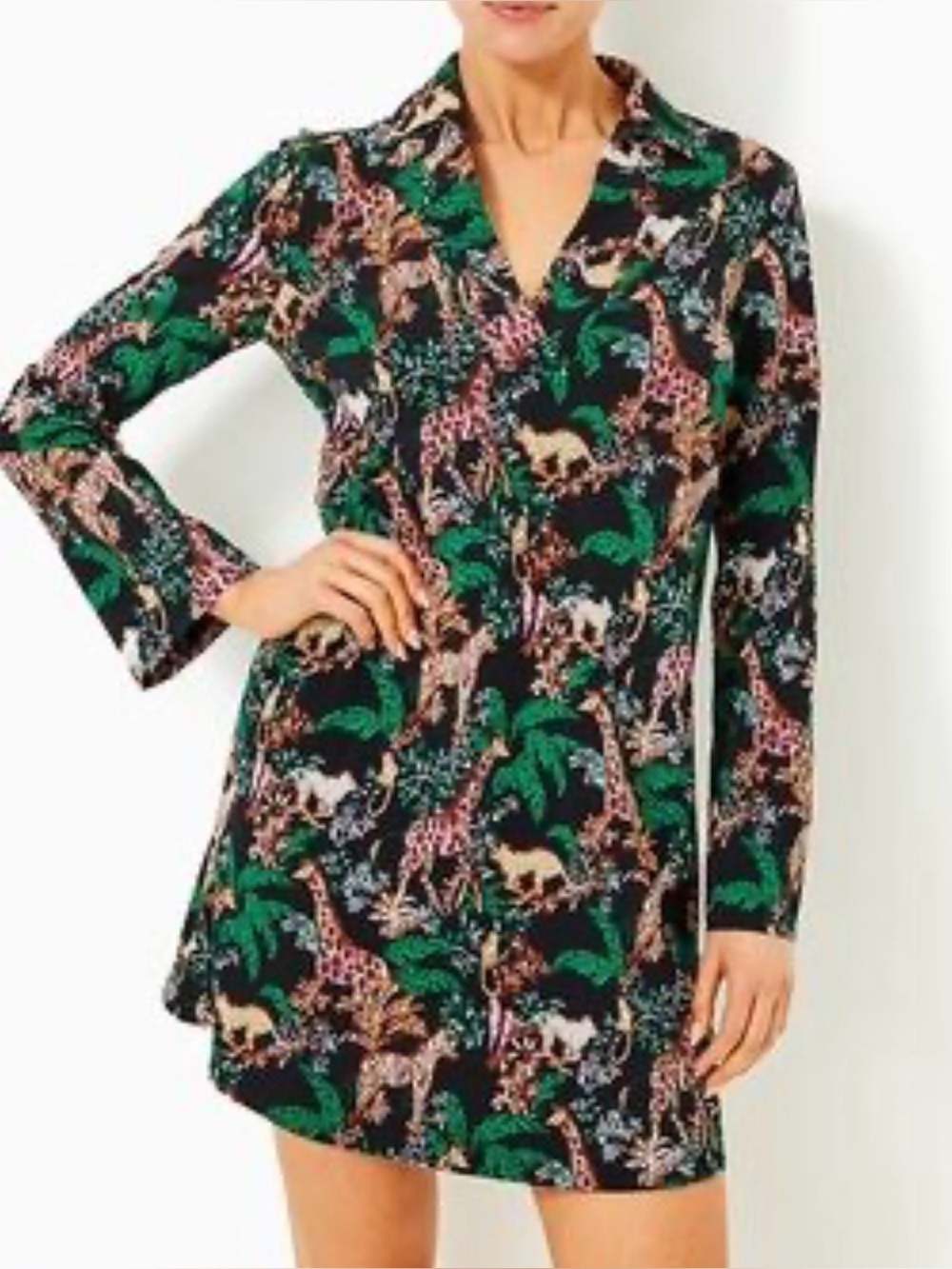 NWT Lilly Pulitzer Chessie UPF 50+ "Dancing in the Moonlight" Sz M